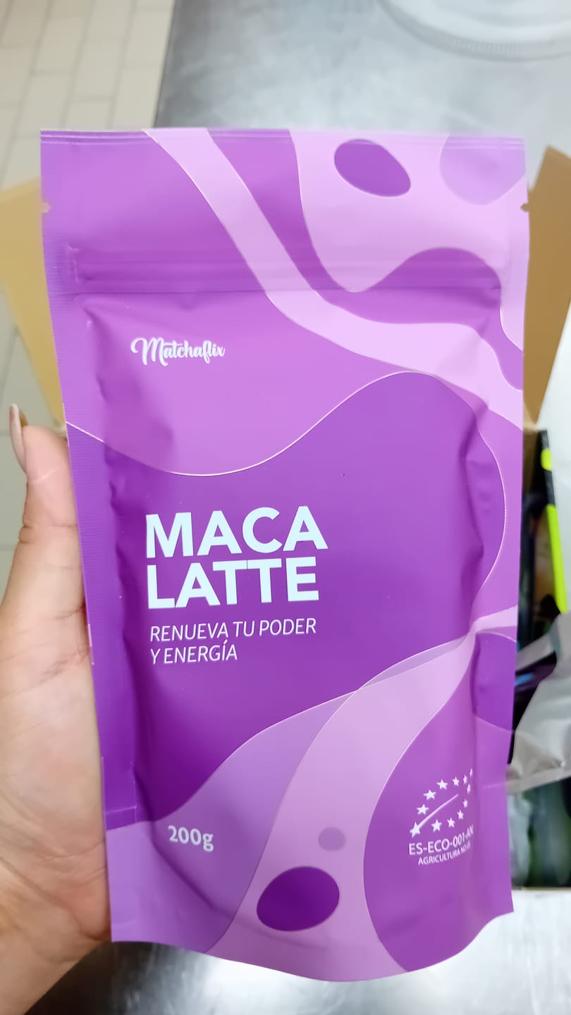 Customer photo review of Maca Latte