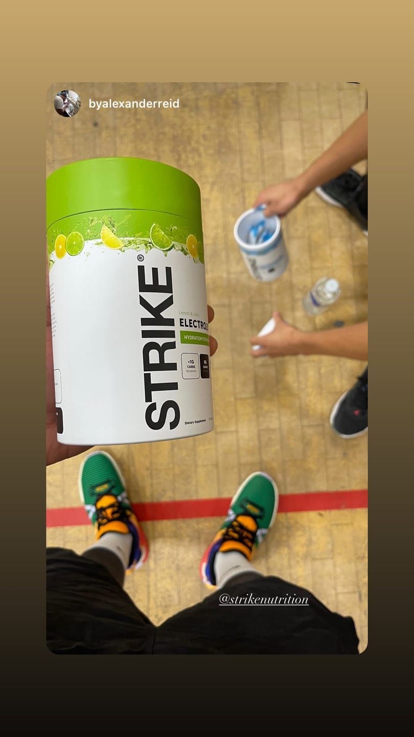 Customer photo review of Strike Electrolyte Mix