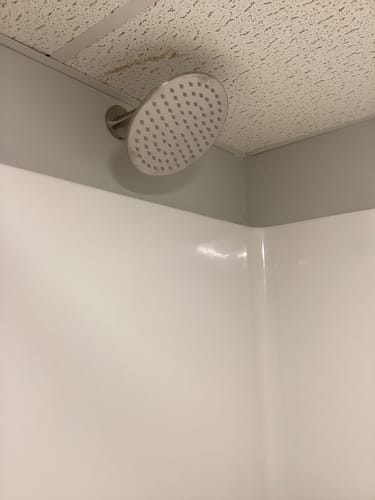 Customer photo review of 8 Inch Rain Shower Head