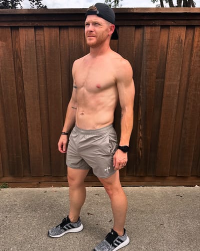 Customer photo review of Performance Shorts 5"