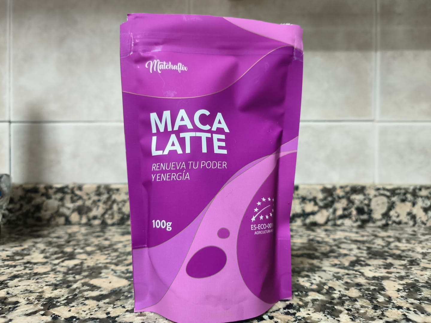 Customer photo review of Maca Latte