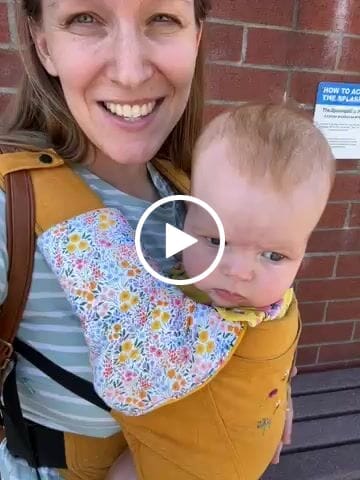 Customer video review of Happy Baby Revolution (forward facing option)