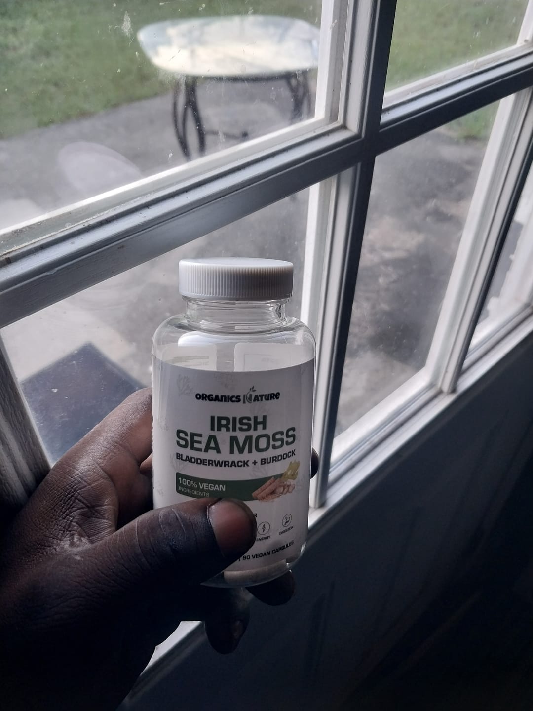 Customer photo review of Organic Irish Sea Moss With Bladderwrack and Burdock Root - 45 Servings