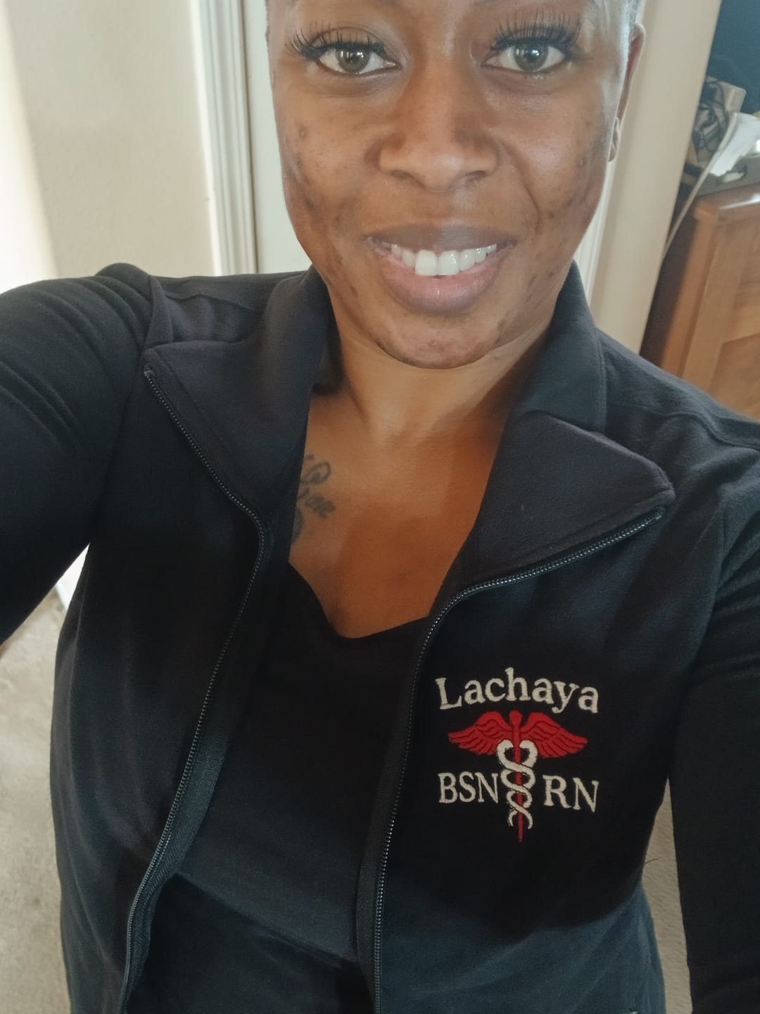 Customer photo review of L151 | Port Authority® Ladies Accord Microfleece Jacket