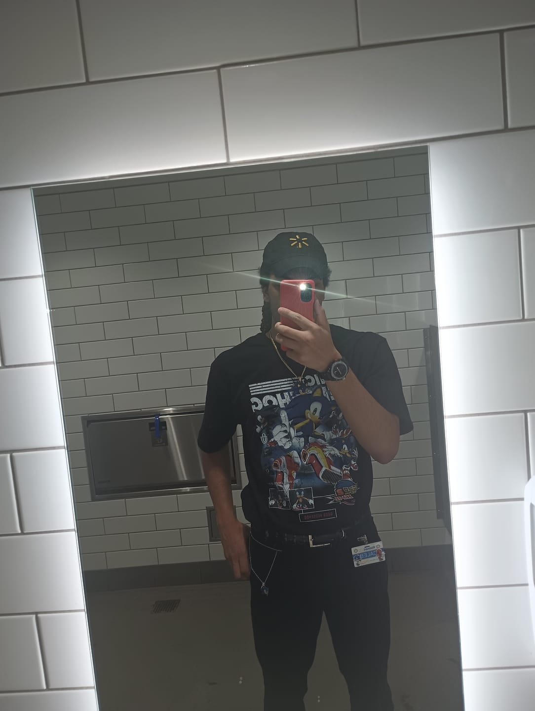 Customer photo review of Video Games 'SA2B Sonic' Heavyweight T-Shirt