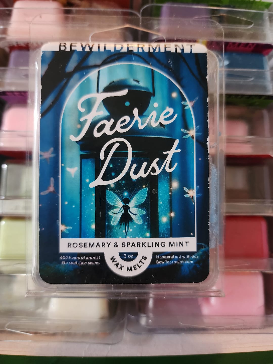 Customer photo review of Faerie Dust Wax Melts