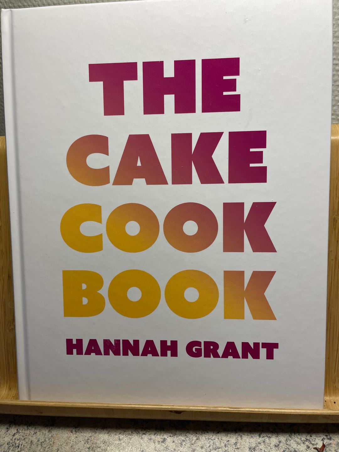 Customer photo review of The Cake Cookbook (Dansk)