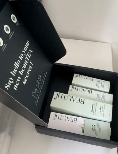 Customer photo review of Gamme Complète : SPF + Crème + Gel + Sérum (CADEAU OFFERT 🎁)