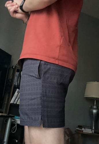 Customer photo review of Training Shorts 6" Inseam - Black