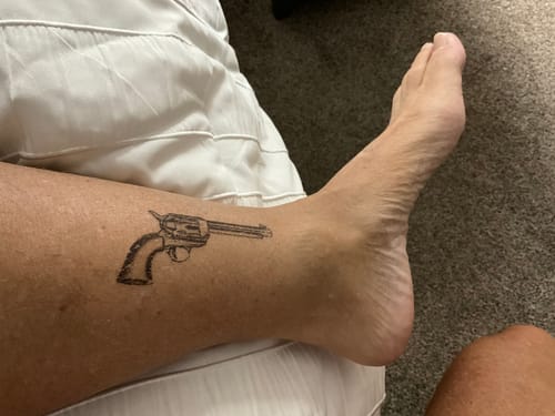 Customer photo review of Create Your Own Tattoo