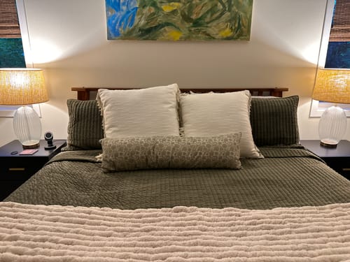 Customer photo review of Premium Faux Down Insert - 12x40'' Lumbar