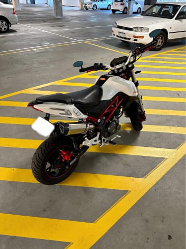 Customer photo review of Silenciador Universal Moto 51mm