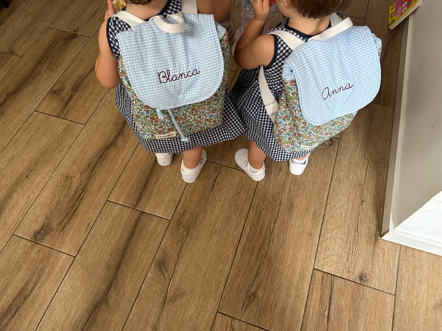 Customer photo review of Mochila guardería Casilda
