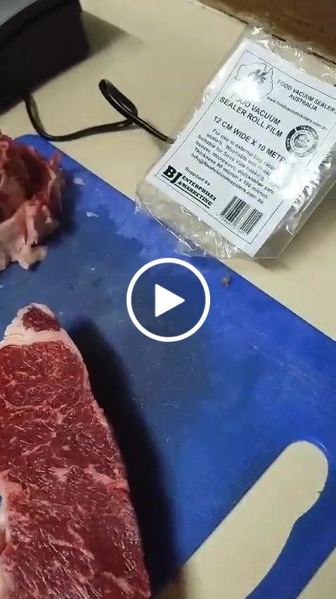 Customer video review of Food Vacuum Sealer Rolls All Sizes