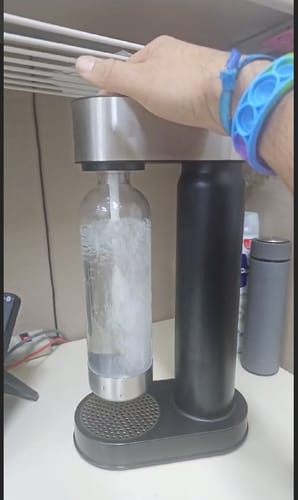 Customer photo review of Intercambio De Cilindro De CO2 A Domicilio