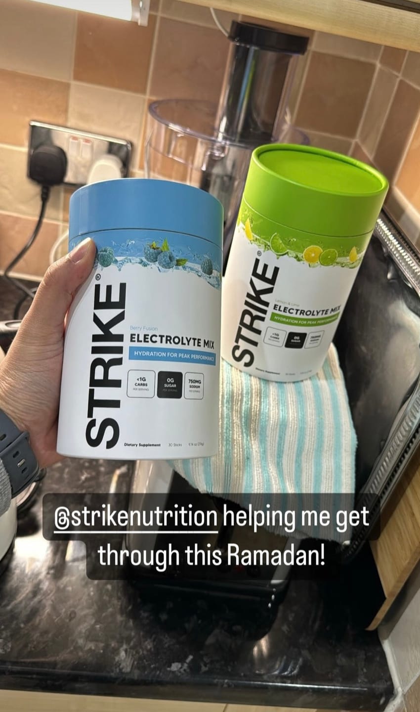 Customer photo review of Strike Electrolyte Mix