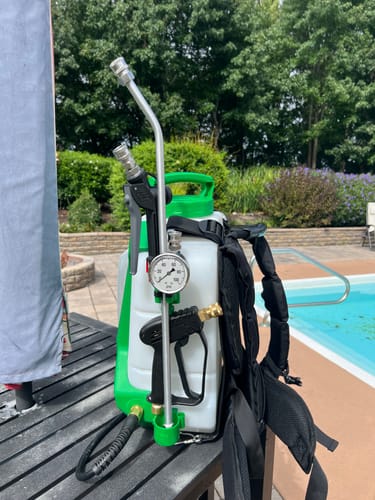 Customer photo review of GCI Turf Pressure Gauge QD Kit