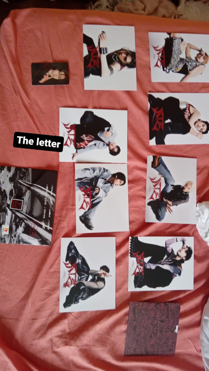 Customer photo review of STRAY KIDS - ATE ALBUM LETTER VER RANDOM