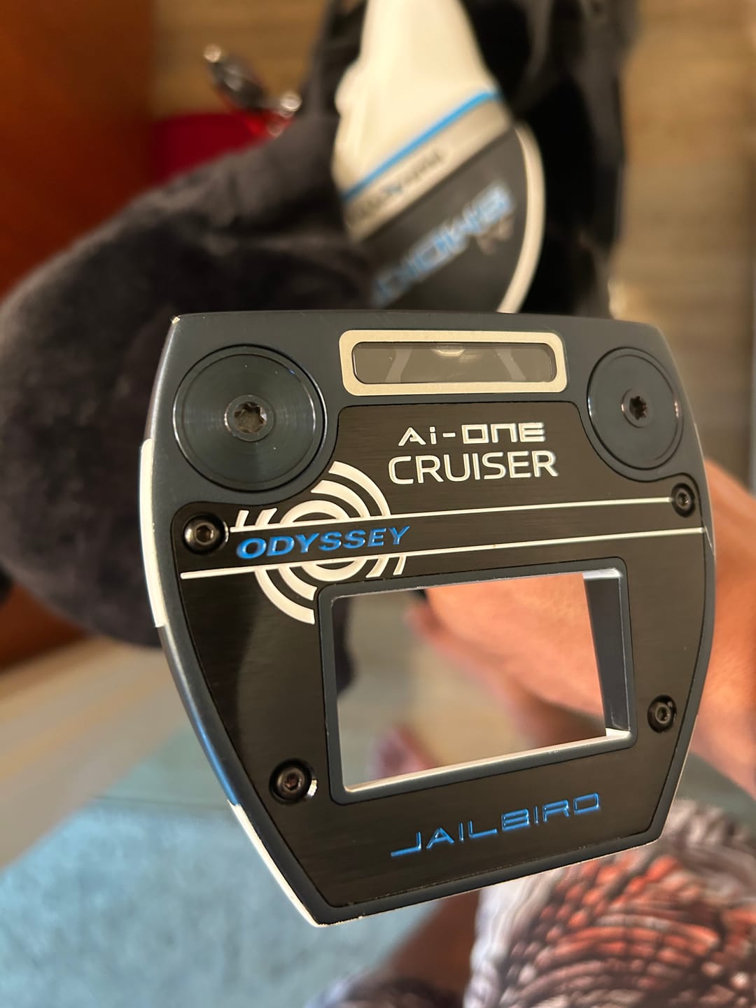 Customer photo review of Head Weights Compatible With Odyssey Ai-One Putters