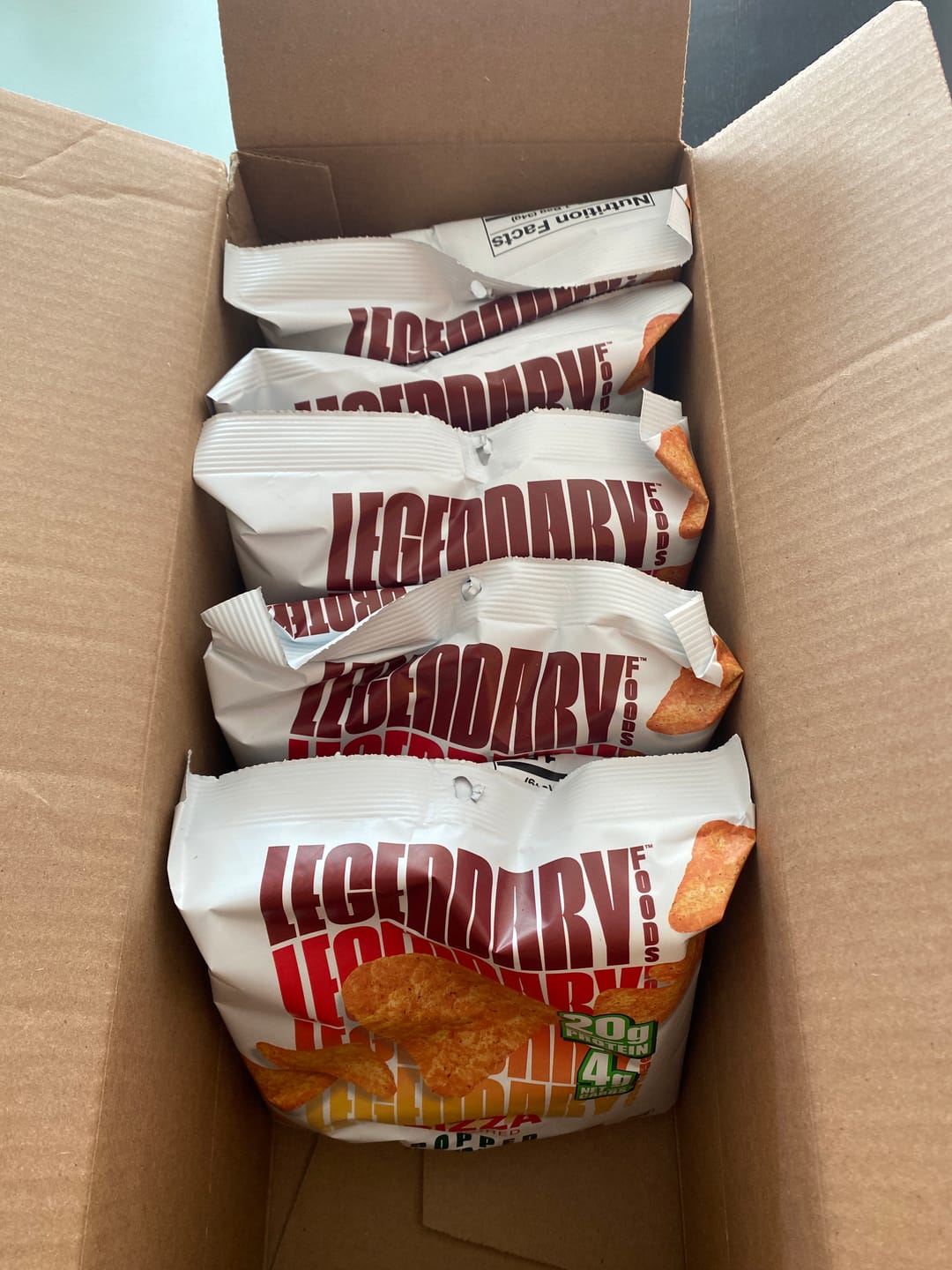 Customer photo review of Legendary Foods - Chips Protéinées 34g