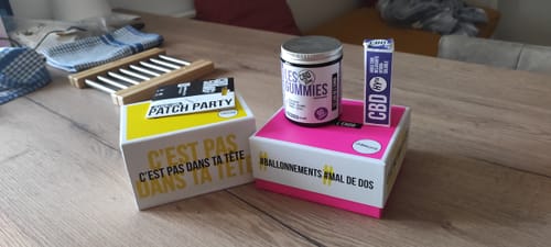 Customer photo review of Huile CBD Hydrosoluble