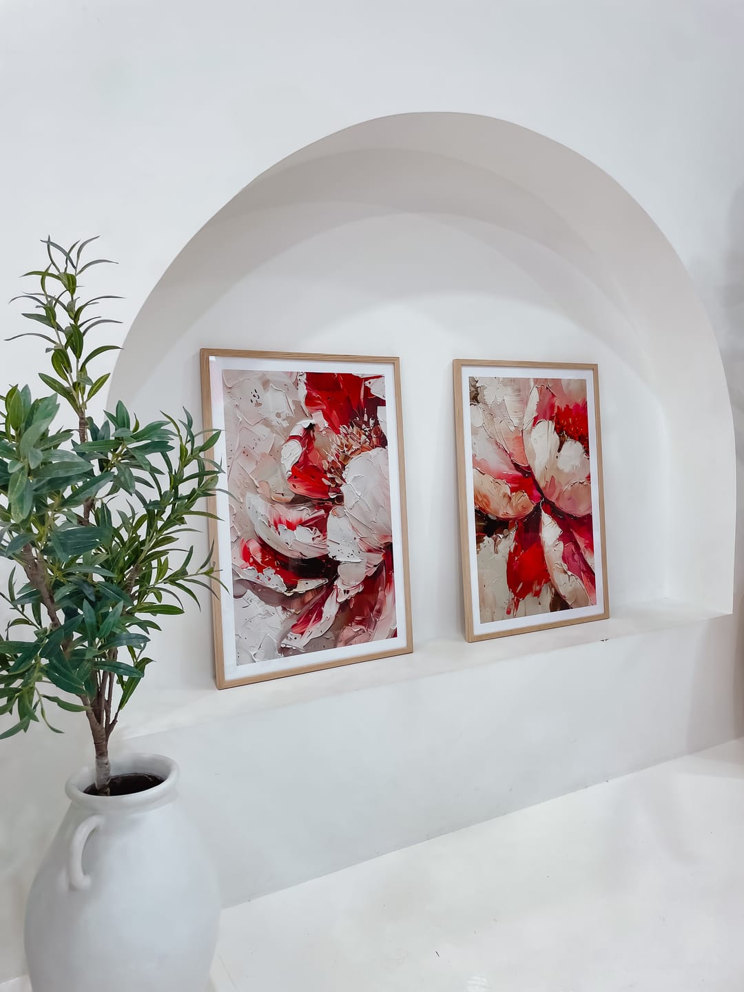 Customer photo review of PINK PEONY I ART PRINT