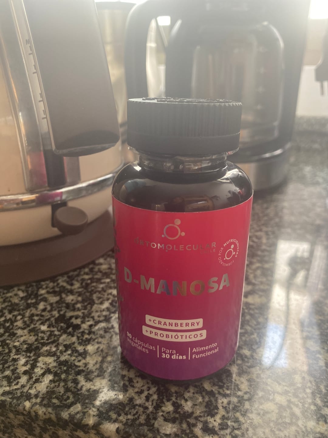Customer photo review of D-Manosa+Cranberry+Probióticos-90 cáps