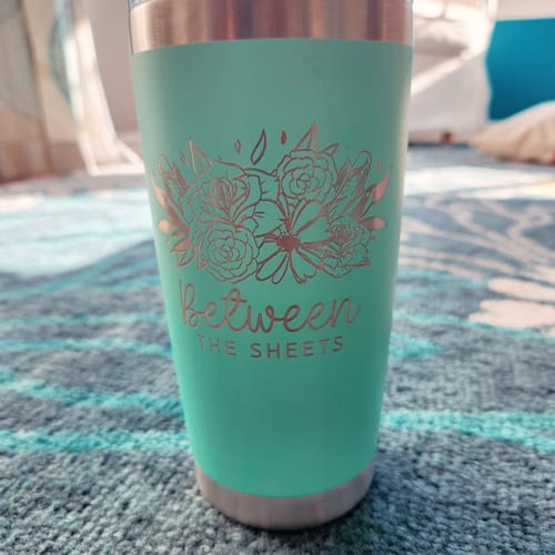 Customer photo review of Bundle (6) Custom Laser Engraved - 20oz Tumblers