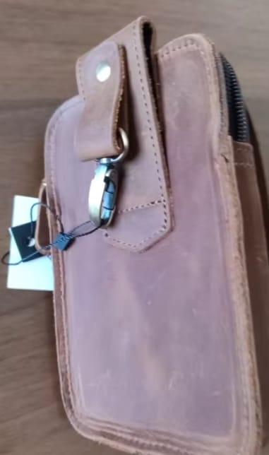 Customer photo review of Heren Heuptas van Hoogwaardig Leer - Guardian Leather