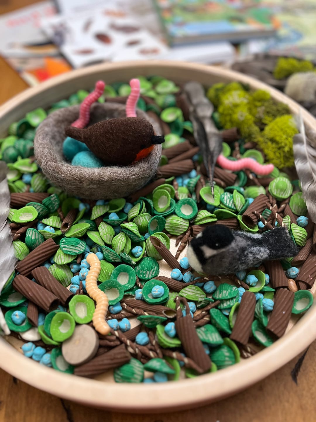 Customer photo review of Felt Birds Nest (Nest Only)