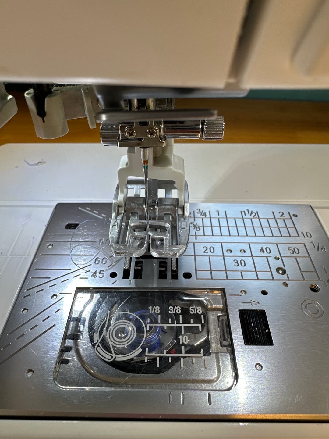 Customer photo review of Upper Feed Standard Foot Unit (Twin), Janome #859819017