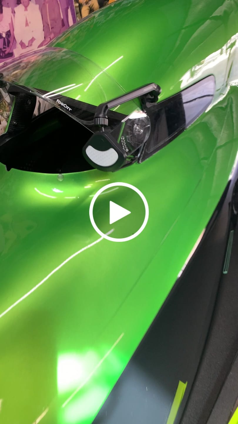 Customer video review of Helmet Mirror(Pre-order)