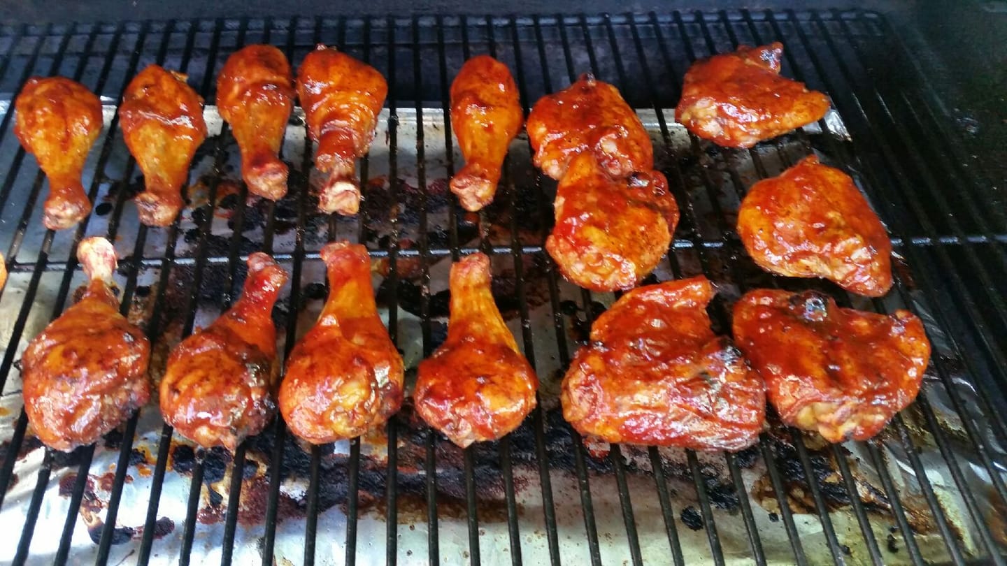 Customer photo review of Maple Bourbon BBQ Glaze