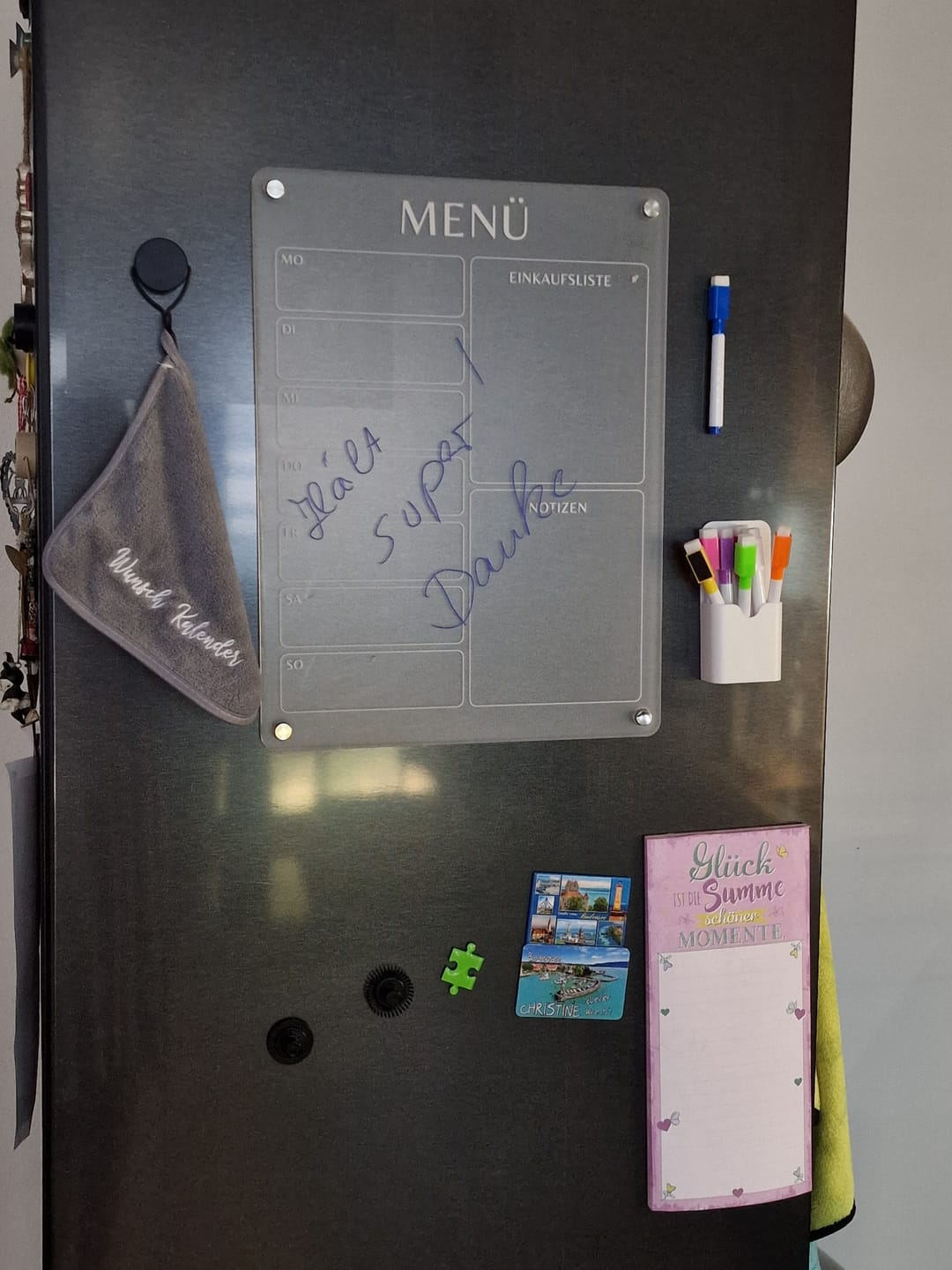 Customer photo review of Kühlschrankplaner "MENÜ"