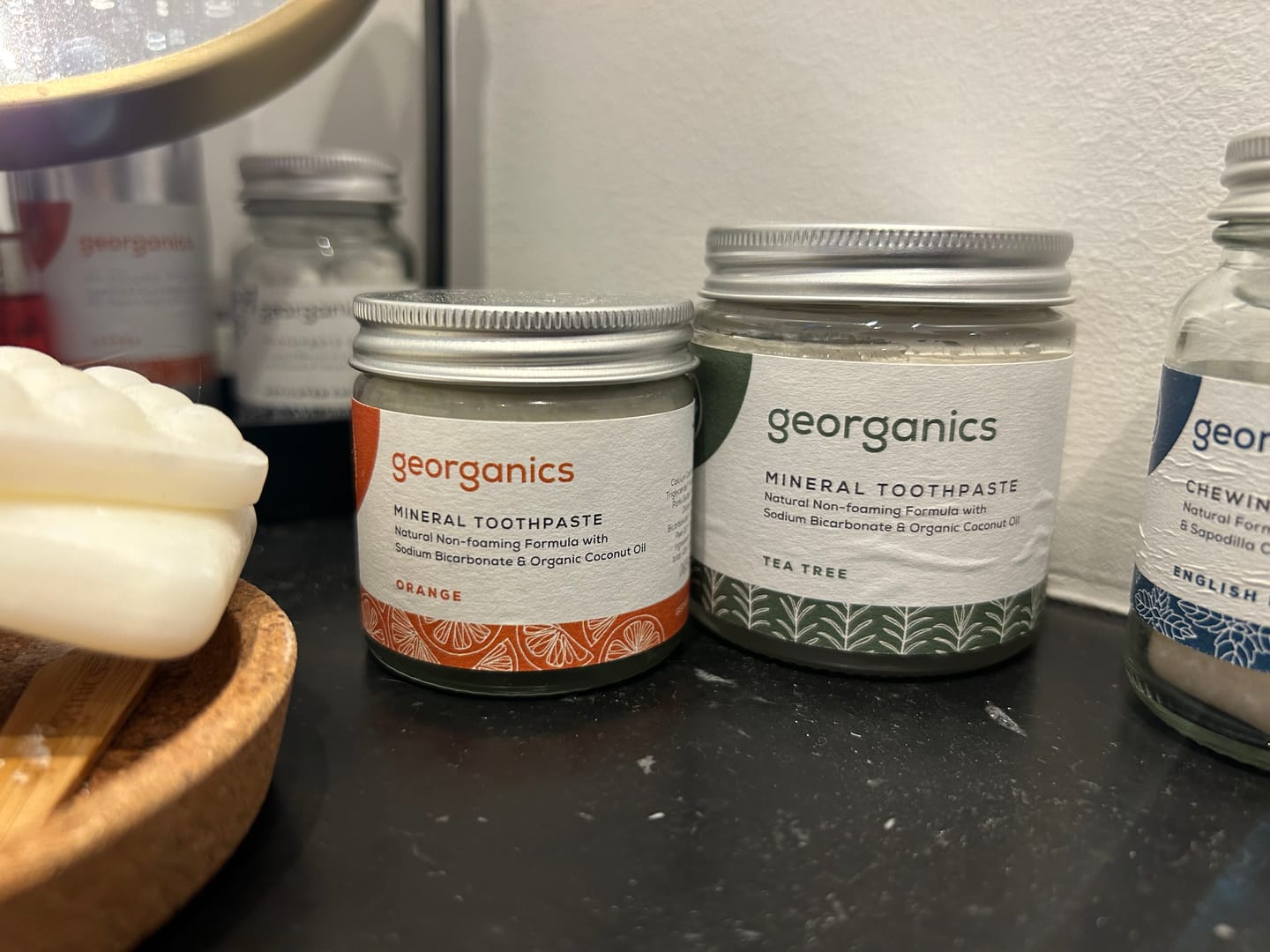 Customer photo review of Mineral Toothpaste - Orange