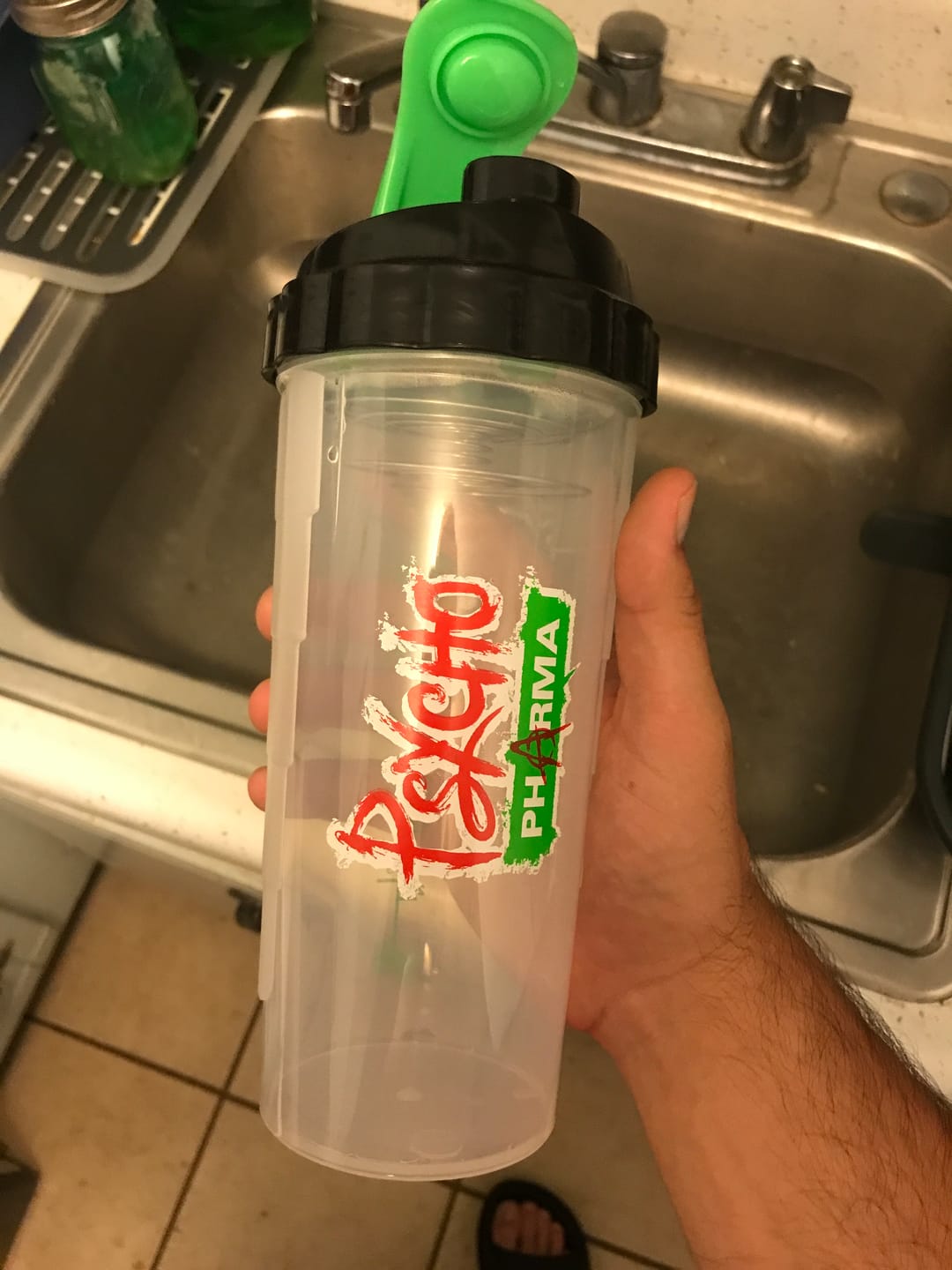 Customer photo review of Psycho Pharma Shaker Cup