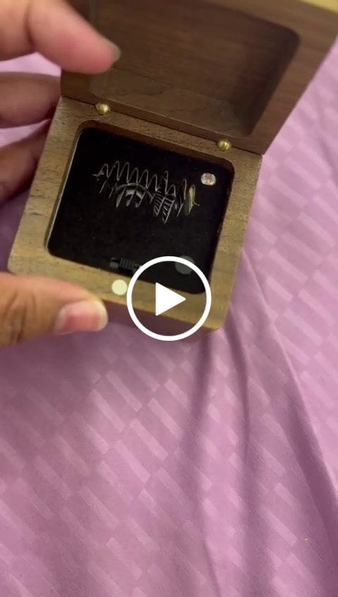 Customer video review of Custom Digital Music Box - Any song, tune, or voice