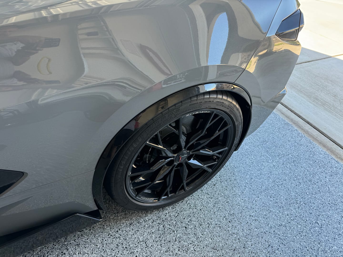Customer photo review of Chevrolet Corvette C8 Side Wheel Fender