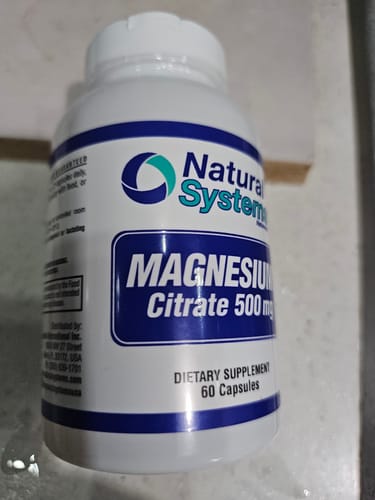 Customer photo review of Complejo de Citrato de Magnesio - 500 mg