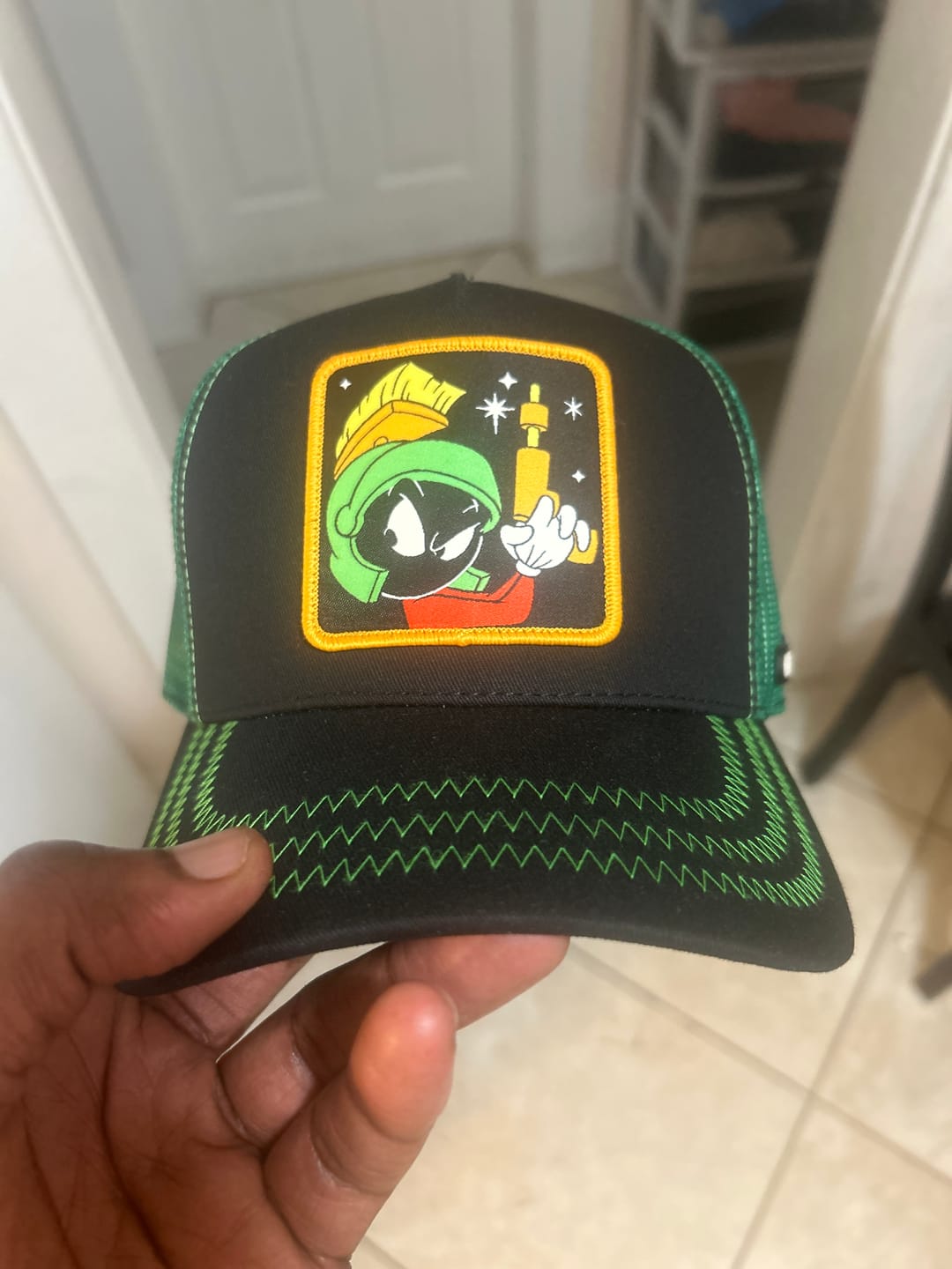 Customer photo review of OVERLORD X Looney Tunes: Wile E. Coyote Trucker Cap