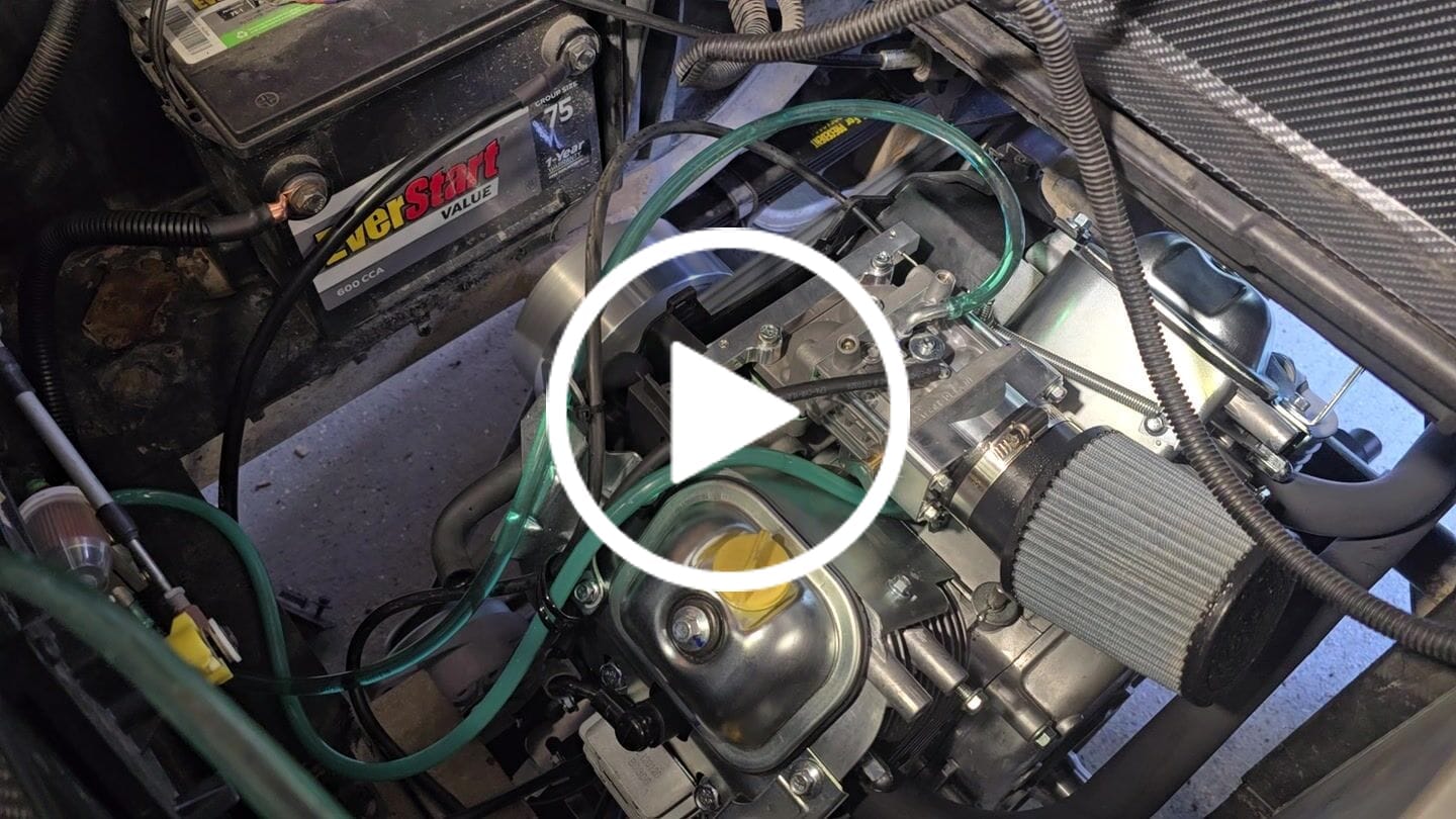 Customer video review of Predator 22hp Installation Kit for Club Car 2004-2014 Precedent
