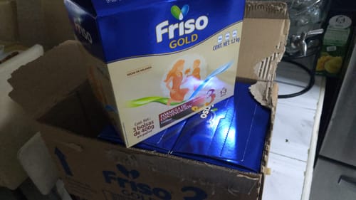 Customer photo review of Friso Gold 3 (1-3 Años) 3 Pack 3.6 Kg