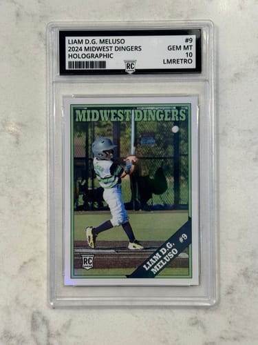 Customer photo review of Custom Graded Card