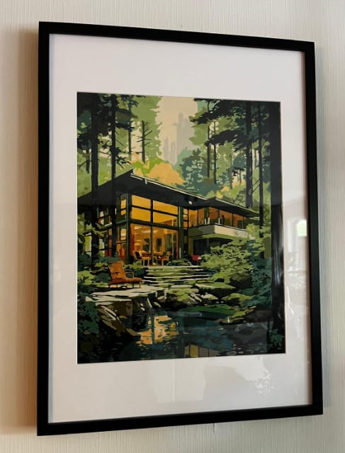Customer photo review of Deep Forest Coziness
