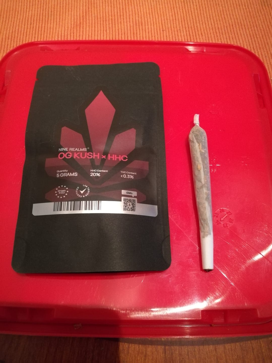 Customer photo review of OG KUSH X 20% HHC