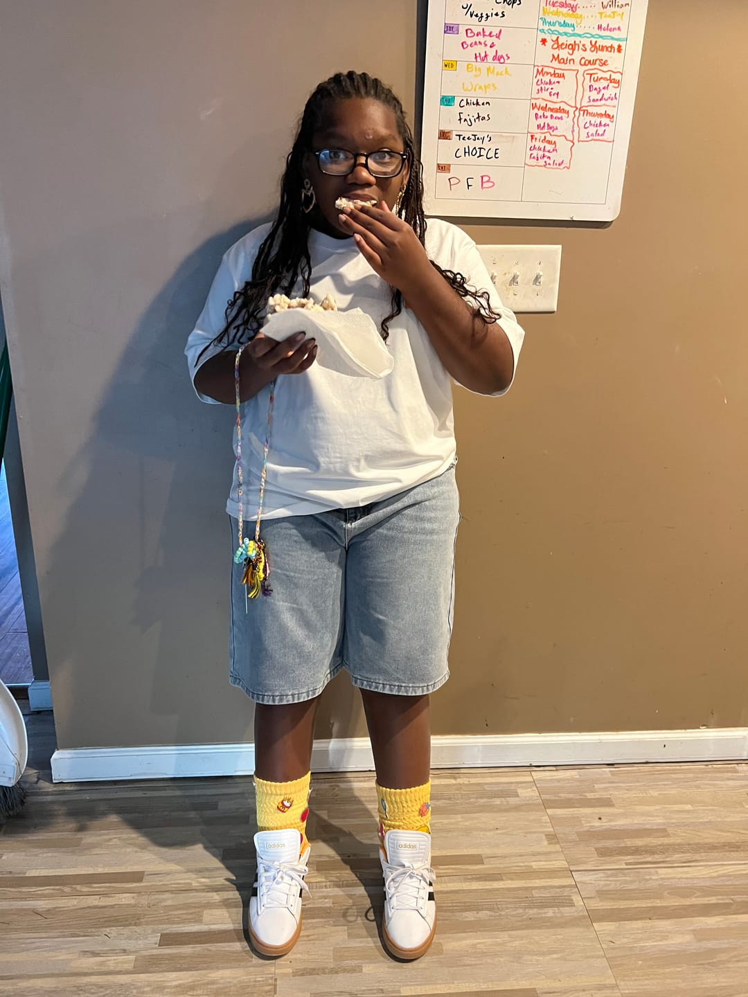 Customer photo review of Aelfric Eden Washed Wrinkle Jorts