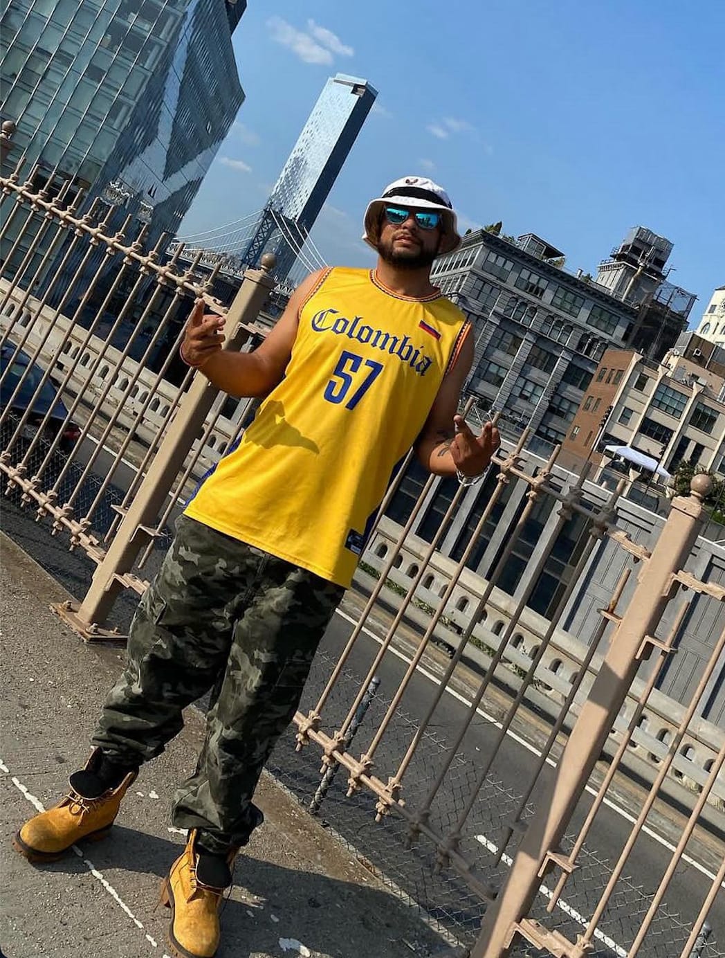 Customer photo review of Colombia Custom Basketball Jersey