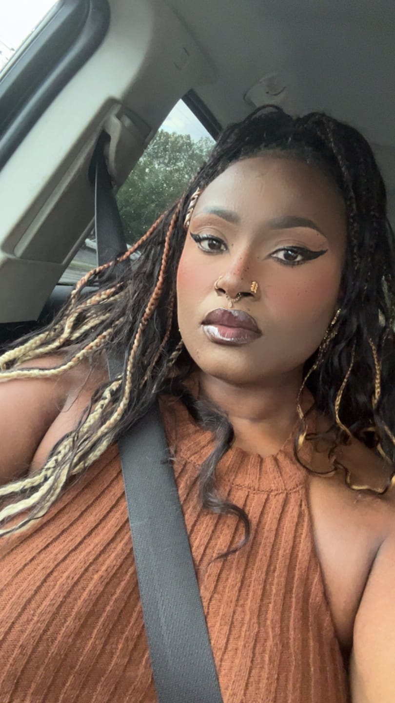 Customer photo review of Half Braids Half Sew-In Combo Deal Body Wave Natural Color