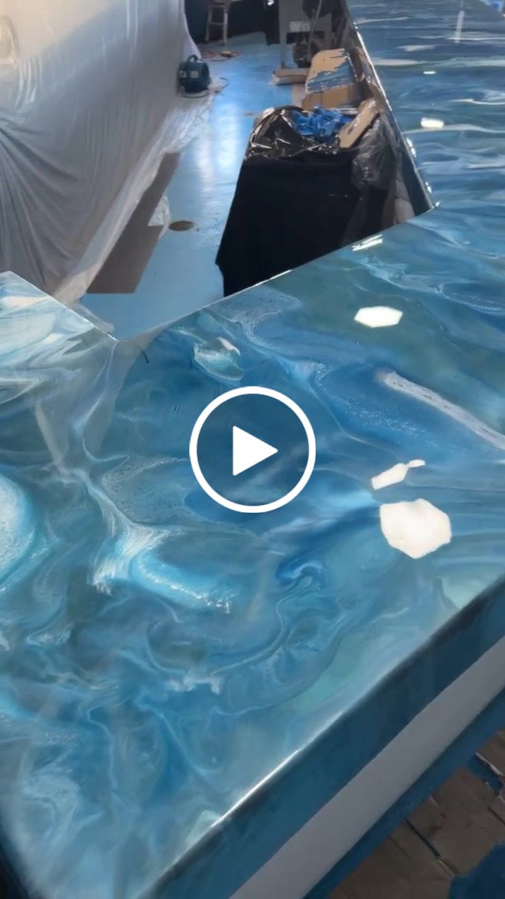 Customer video review of Epoxy Floor Kit - Rockhard USA 3 Gal. Kit