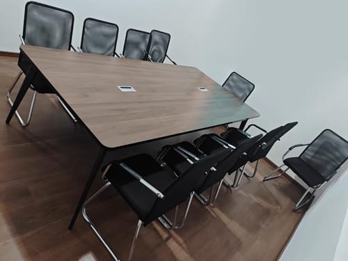 Customer photo review of Rectangular Conference Table Office Desk for Conference Room